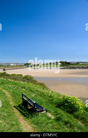 Plage de harbor petite île Barry Vale of Glamorgan South Wales UK Banque D'Images