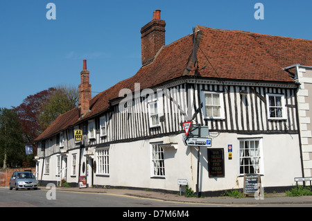 Marlborough Head hotel UK Essex Dedham Banque D'Images