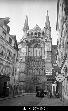 La Cathédrale de Saint-Pierre de Lisieux, France Banque D'Images