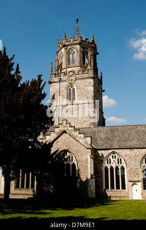 Eglise de Saint-André, Colyton, Devon, England, UK Banque D'Images