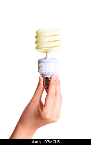 Ampoule à économie d'énergie Banque D'Images