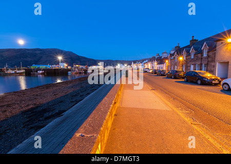 Port de pêche à Ullapool, Ross et Cromarty, Highland, en Écosse, au Royaume-Uni, en Europe. Banque D'Images