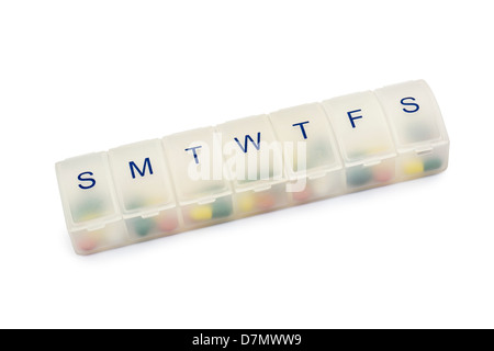 Boîte de Piill Banque D'Images