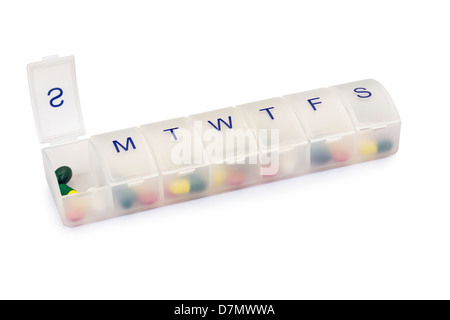 Boîte de Piill Banque D'Images