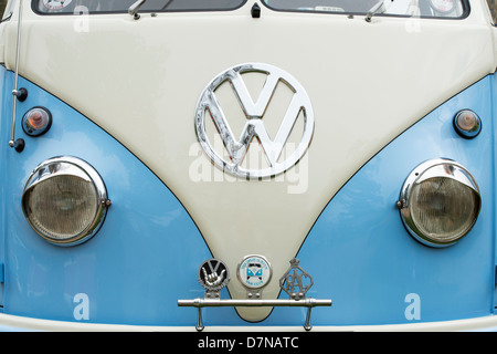 Écran partagé VW Volkswagen camper van Banque D'Images