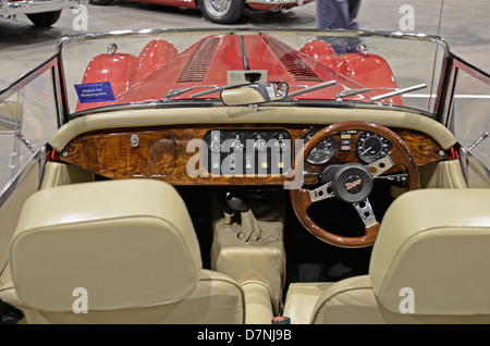 1989 Morgan Plus 4 voiture de sport. Banque D'Images