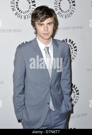 Los Angeles, Californie, États-Unis 10 Mai, 2013. Freddie Highmore assistant à la projection spéciale de ''Bates Motel'' tenue à l'Paley Center for Media à Beverly Hills, Californie le 10 mai 2013. 2013.(Image Crédit : Crédit : D. Long/Globe Photos/ZUMAPRESS.com/Alamy Live News) Banque D'Images