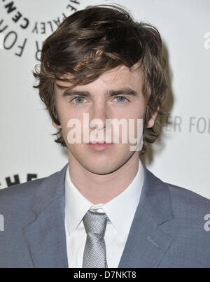 Los Angeles, Californie, États-Unis 10 Mai, 2013. Freddie Highmore assistant à la projection spéciale de ''Bates Motel'' tenue à l'Paley Center for Media à Beverly Hills, Californie le 10 mai 2013. 2013.(Image Crédit : Crédit : D. Long/Globe Photos/ZUMAPRESS.com/Alamy Live News) Banque D'Images