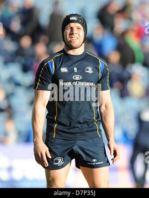 27.10.2012 Dublin, Irlande. Isaac Boss, Leinster, avant l'RaboDirect PRO12 demi-finale entre Leinster et Glasgow Warriors du Royal Dublin Society. Banque D'Images