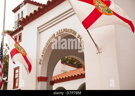 L'Alligator Farm Zoological Park est vu à Saint Augustine, Floride Banque D'Images