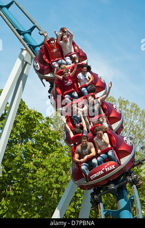 S'amusant à Legoland park , Allemagne Banque D'Images