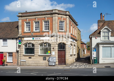 Lloyds TSB Bank High Street Kent Village de Wingham Banque D'Images