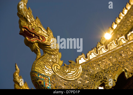 Wat phrasé à Chiang Mai Banque D'Images