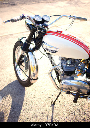 1966 Triumph BONNEVILLE T120R. Banque D'Images