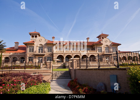 À Sawgrass PTC clubhouse est représenté à Ponte Vedra Beach, Floride Banque D'Images