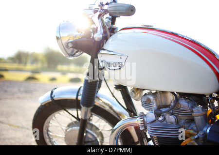 1966 Triumph BONNEVILLE T120R. Banque D'Images