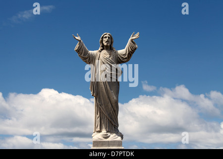 Sculpture dans le beau cimetière de Waverley en Australie Banque D'Images