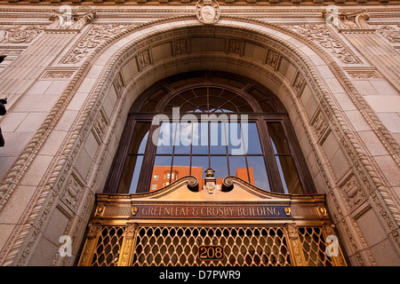 La Greenleaf & Crosby Bâtiment est vu à Jacksonville, Floride Banque D'Images