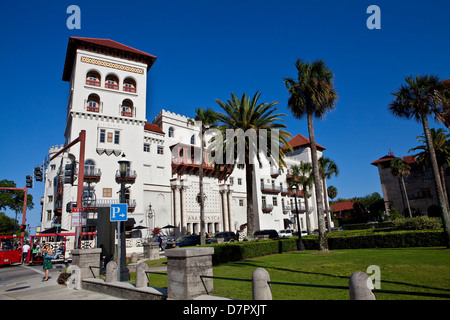 L'hôtel Casa Monica est photographié à Saint Augustine, Floride Banque D'Images