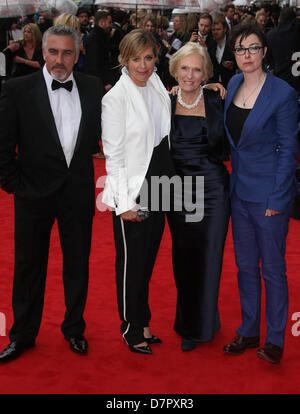 PAUL HOLLYWOOD MEL GIEDROYC MARY BERRY SUE PERKINS BRITISH ACADEMY TELEVISION AWARDS SOUTHBANK LONDON ENGLAND UK 12 Mai 20 Banque D'Images