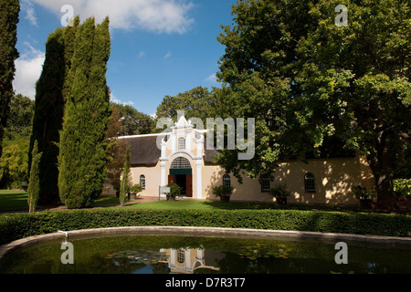 Bibliothèque historique, Vergelegen Wine Estate, Somerset West, Route des Vins d'Helderberg, Afrique du Sud Banque D'Images