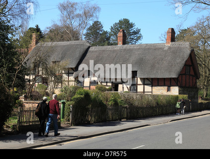 Anne Hathaway's Cottage à Stratford sur Avon Banque D'Images