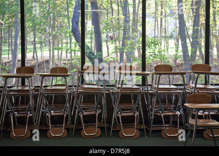 Un bureau secondaire Banque D'Images