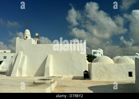 Mosquée de Al peut, Djerba, Tunisie Banque D'Images