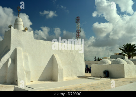 Mosquée de Al peut, Djerba, Tunisie Banque D'Images