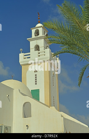 Mosquée de Al peut, Djerba, Tunisie Banque D'Images