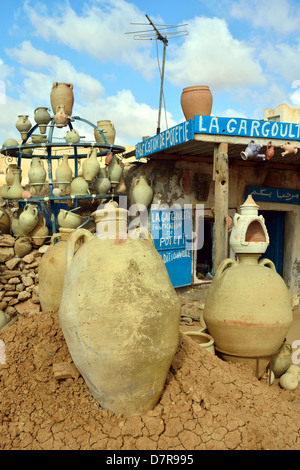 Al Guellala, Djerba, célèbre pour sa poterie Banque D'Images