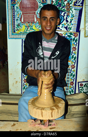 Al Guellala, Djerba, célèbre pour sa poterie Banque D'Images