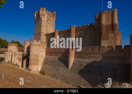 Château De La Mota (15e siècle), Medina del Campo. La province de Valladolid, Castille-Leon, Espagne. Banque D'Images