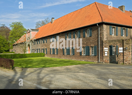 Le reste de l'Haus Meer à Meerbusch, NRW, Allemagne. Banque D'Images