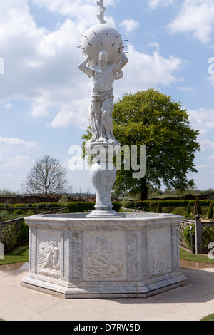 Le château de Kenilworth, Warwickshire, les Midlands Angleterre.UK Banque D'Images