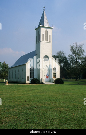 Elk283-3169v la Louisiane, l'église St Gabriel, Donaldsonville, 1769 Banque D'Images