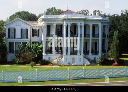 Elk283-3192 Louisiane, Mississippi River Valley, Nottoway Plantation, 1859 Banque D'Images