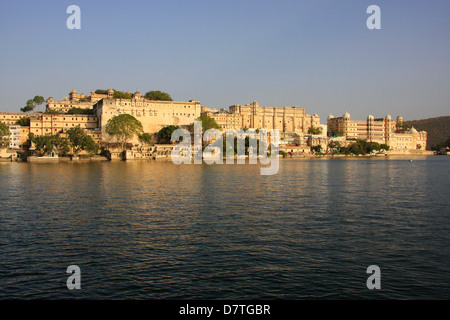 City Palace, Udaipur, Rajasthan, Inde Banque D'Images