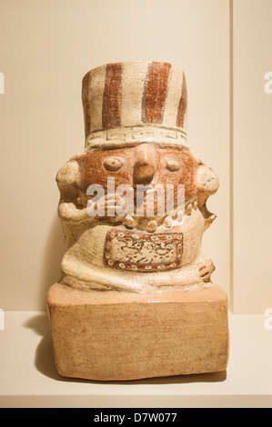 Objets précolombien et d'art dans le Musée Larco, Lima, Pérou, Amérique du Sud Banque D'Images