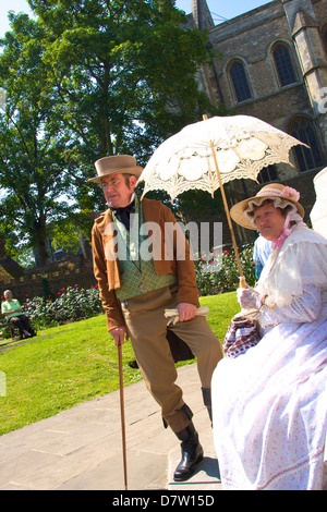 Dickens Festival, Rochester, Kent, Angleterre, Royaume-Uni Banque D'Images