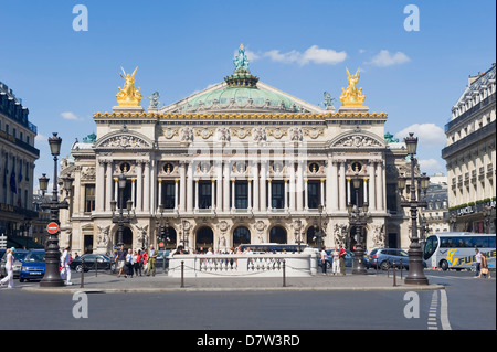 L'Opéra Garnier, Paris, France Banque D'Images