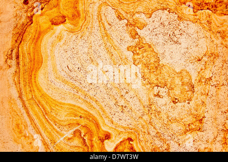 Résumé Contexte - pierre jaune texture. Banque D'Images