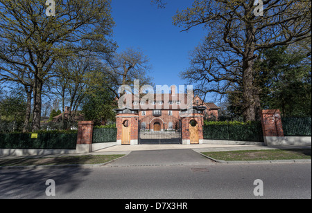 Heath Hall sur les Évêques Avenue, London N2, Angleterre, Royaume-Uni. Banque D'Images