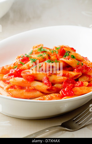 Penne Arrabbiata Banque D'Images