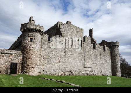 Craigmillar Castle, Édimbourg, Écosse - Écosse l'environnement historique, propriété 14ème c fief de la famille Preston Banque D'Images