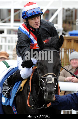 SOCIETY ROCK MONTÉ PAR KIEREN LE DUC DE YORK CLIPPER LOGIS l''HIPPODROME DE YORK YORK ANGLETERRE 15 Mai 2013 Banque D'Images