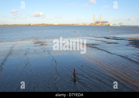 Avis de Tilbury B power plant de Gravesend Banque D'Images