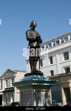 Mémorial de la guerre des Boers, Promenade Cheltenham GLOUCESTERSHIRE England UK Banque D'Images