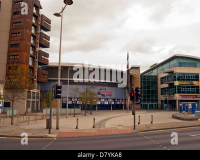 Nottingham Capital FM Arena à l'extérieur du bâtiment avant l'extérieur du centre-ville de Nottingham, Nottinghamshire, Angleterre, Royaume-Uni Banque D'Images