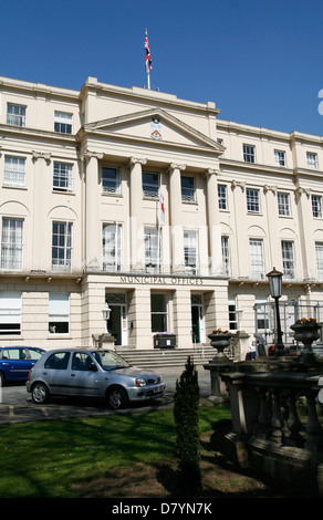 Les bureaux municipaux, Promenade Cheltenham GLOUCESTERSHIRE England UK Banque D'Images